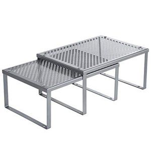 SONGMICS Cabinet Shelf Organizers, Stackable, Expa